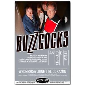  Buzzcocks Poster   G Concert Flyer