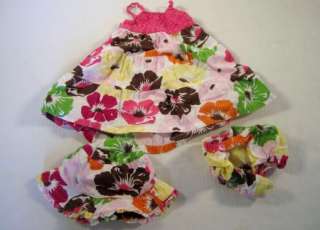 Old Navy Baby Girl Summer Dress with Hat 3/6 months  