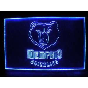 NBA Memphis Grizzlies Team Logo Neon Light Sign:  Sports 