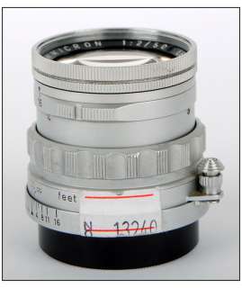 Rare@ Leica Summicron 50mm/f2 RIGID screw mount, 50/2  