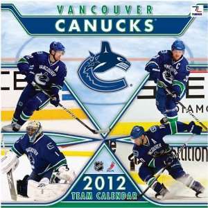  Vancouver Canucks 2012 Team Wall Calendar: Sports 