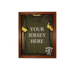 Super Bowl XLV Green Bay Packers Champions Cabinet Style Jersey 