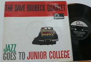 Dave Brubeck Jazz Goes To Junior College LP Import  