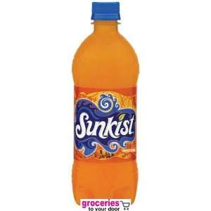 Sunkist Orange Soda, 16.9 oz Bottle: Grocery & Gourmet Food