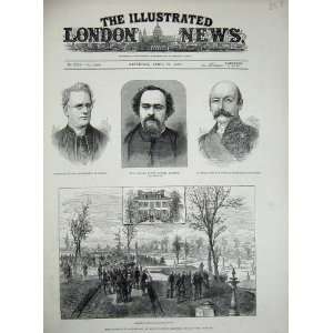   1882 Funeral Longfellow Boston Rossetti Tissot MCabe