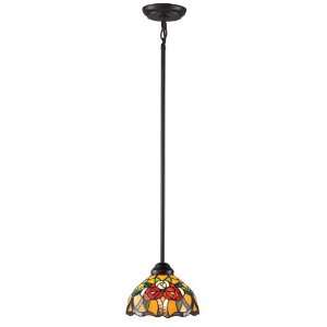  Z Lite Z8 38MP Rosa 1 Light Mini Pendants in Chestnut 