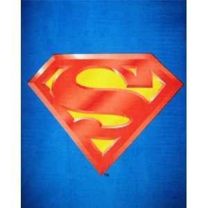 Superman Fleece Print   Superman Logo Panel, 510226A