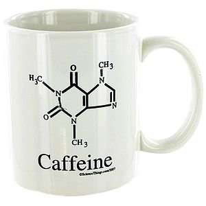  Caffeine Molecule Mug: Kitchen & Dining