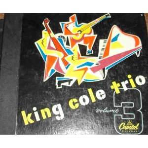  Nat King Cole Trio Volume 3 SET of 3 78s in BOOK NAT KING 