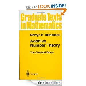   Texts in Mathematics): Melvyn B. Nathanson:  Kindle Store