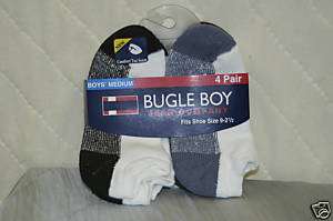 Socks Bugle Boy Jean Co 4 Pair Sz 9 2 1/2 NWT  