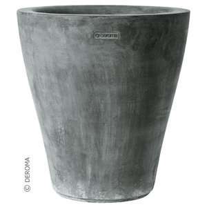  Deroma Loft Calice Planter   Grey Patio, Lawn & Garden