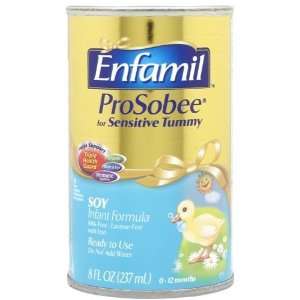  Enfamil ProSobee Lipil Ready to Feed   8 oz can   case of 