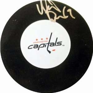 Nicklas Backstrom Washington Capitals Autographed Hockey Puck  
