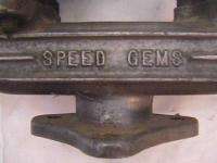 Vintage Speed Gems Carb Adapter 2 x 2 to 1 bbl. Ford Stromberg  