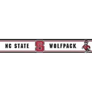   Carolina State Wolfpack Licensed Peel N Stick Border: Toys & Games