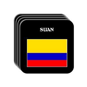  Colombia   SUAN Set of 4 Mini Mousepad Coasters 