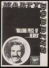 1973 Marty Robbins photo Piece of Heaven trade ad