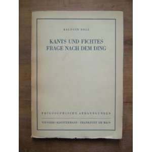   Philosophische Abhandlungen, 5) .: Balduin Noll:  Books