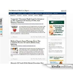  Behavioral Medicine Report Kindle Store BMED Report