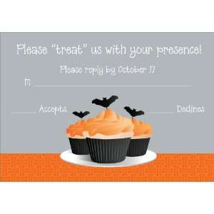  Halloween Cupcakes Response Cards: Home & Kitchen