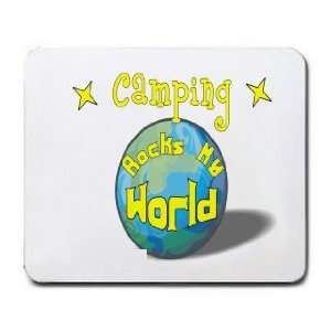  Camping Rock My World Mousepad