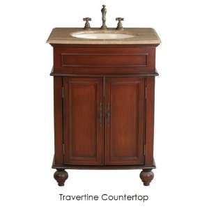  Stufurhome GM 2333 26 Cherry Red Single Vanity: Home 