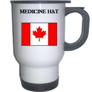 Canada   MEDICINE HAT White Stainless Steel Mug