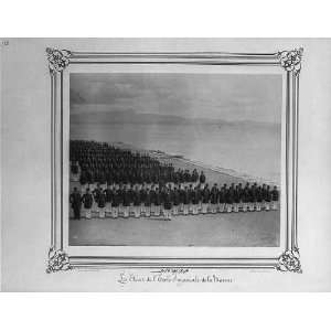 The students of the Imperial Naval Academy / Constantinople,Abdullah 