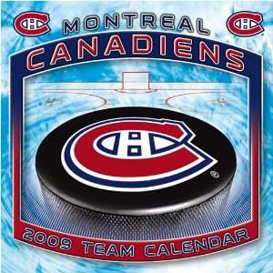  Montreal Canadiens NHL Box Calendar