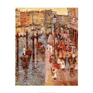 Grand Canal   Poster by Maurice Brazil Prendergast (20 x 24):  