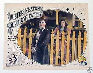 OUR HOSPITALITY POSTER   BUSTER KEATON   STYLE A  