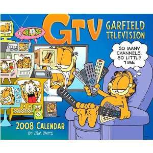  Garfield GTV 2008 Wall Calendar: Office Products