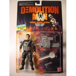   As Combat Cannon Spartan   Demolition Man: The Movie: Toys & Games