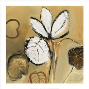  Lily Pond I by Natasha Barnes. size 27.5 inches width by 