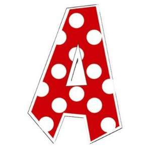  Fun Font Letters 7 Groovy Red Dot