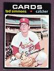   TOPPS 117 TED SIMMONS BVG 8 0 NM MT NONE GRADED HIGHER BECKETT  