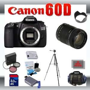  Canon EOS 60D 18 MP Digital DSLR Camera with Canon 18 