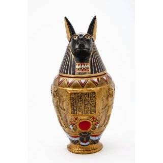 Egyptian God Duamutef Canopic Jar 8115