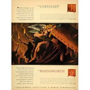  1946 Ad Farnsworth Phonograph Capehart Robert Riggs 