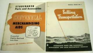 Studebaker c. 1950s Salesmen Brochure Lot  