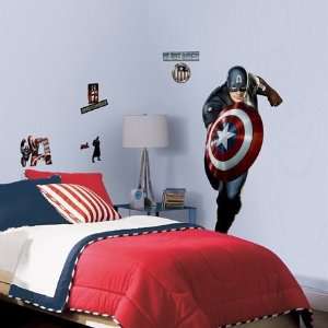  Captain America: The First Avenger Giant Wall Decals In 