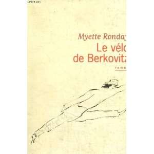    Le vélo de berkovitz (9782080682079) Ronday Myette Books