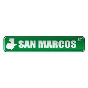     SAN MARCOS ST  STREET SIGN CITY GUATEMALA: Home Improvement