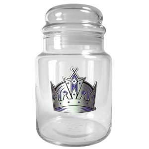  Los Angeles Kings NHL 31oz Glass Candy Jar Kitchen 
