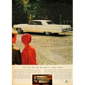   Ad Turbo Hydra Matic Drive 1964 Cadillac Motor Car   Original Print Ad