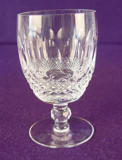 Excellent WATERFORD Crystal Short Sterm COLLEEN WATER GOBLETS  