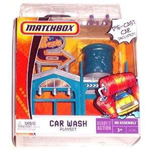  Matchbox Car Wash Nice Washing Job Playset: Toys & Games