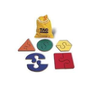  Geo Shape Puzzles: Toys & Games