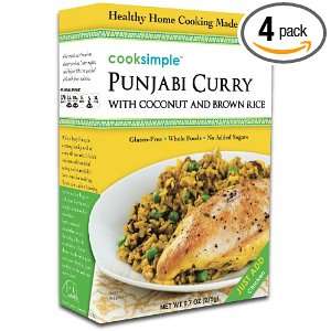 CookSimple Punjabi Curry, 4 Count (Pack: Grocery & Gourmet Food